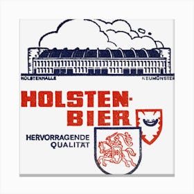 Holsten Bier Canvas Print