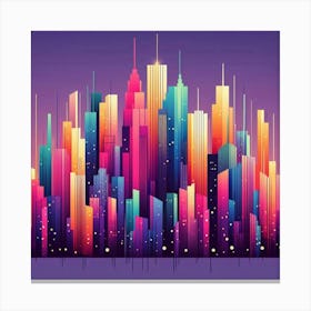 Cityscape 1 Canvas Print