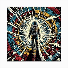 Space Odyssey 1 Canvas Print