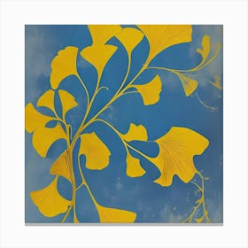 Ginkgo Leaves 1 Canvas Print