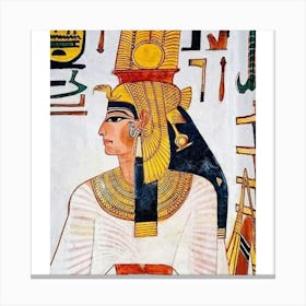 Egyptian Queen 17 Canvas Print