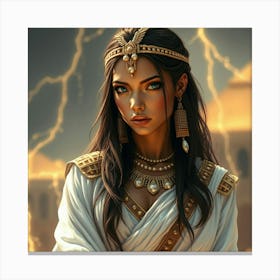 Egyptian Princess 12 Canvas Print