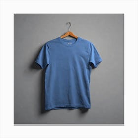 Blue T - Shirt 2 Canvas Print