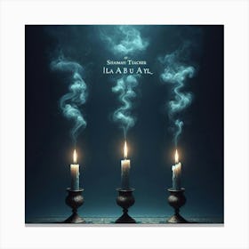 I Am A Candle Canvas Print