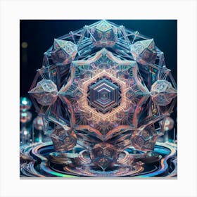 Fractal Art Canvas Print