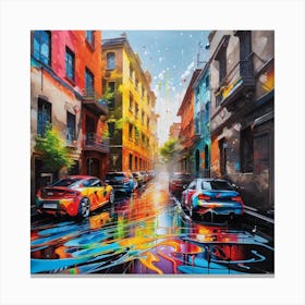 'The Street' Canvas Print