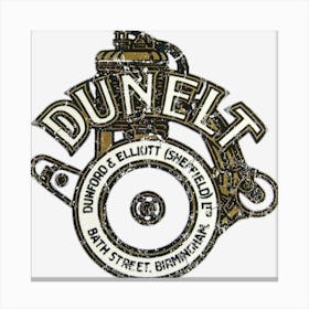 Dunelt Motorcycles Canvas Print