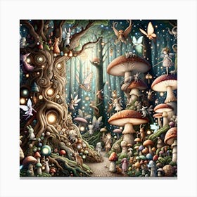 Fairy Forest Canvas Print