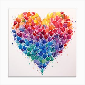 Heart Of Love Canvas Print