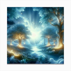 Fairy Forest 38 Canvas Print