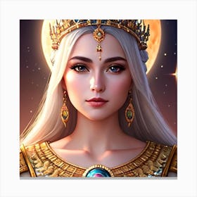 Egyptian Princess Canvas Print