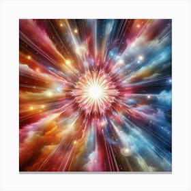 Nebula Burst 1 Canvas Print