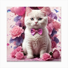 British Shorthair Cat 1 Canvas Print