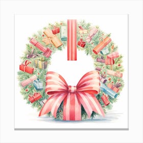 Christmas Wreath 9 Canvas Print