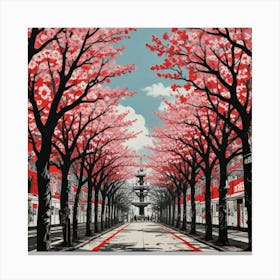 Cherry Blossoms 24 Canvas Print