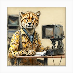 Cheetah 8 Canvas Print