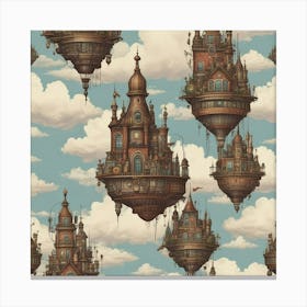 Fairytale Castles Canvas Print