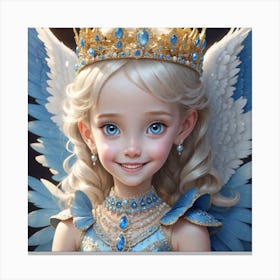 Blue Angel Canvas Print