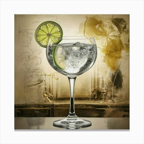 Gin And Tonic 5 Canvas Print