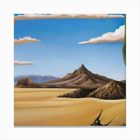 Desert Landscape 2 Canvas Print