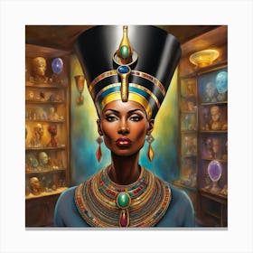 Divine Melanin Queen 111 Canvas Print