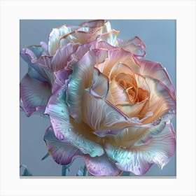 Two Roses Canvas Print