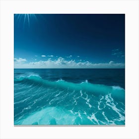 Ocean Waves - Ocean Stock Videos & Royalty-Free Footage Canvas Print