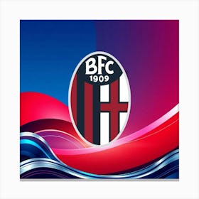 Bologna FC 1909 Logo Wall Art 2 Canvas Print