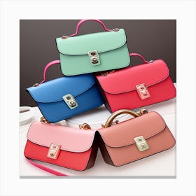 Female Handbags 2 ( Fromhifitowifi ) Canvas Print