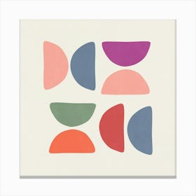 Geometric Shapes 7 2 Canvas Print