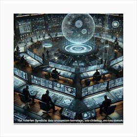 A Espionage Intelligence Centers Asterian Syndicate 1024 Canvas Print