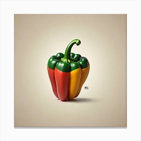 Pepper Ad Canvas Print