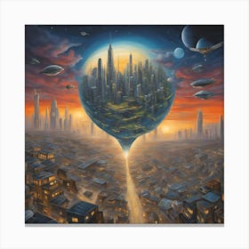 Cityscape Canvas Print