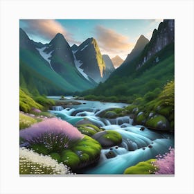 The Hidden Paradise Canvas Print