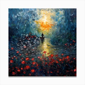 Impressionist Veil of Tranquility Canvas Print