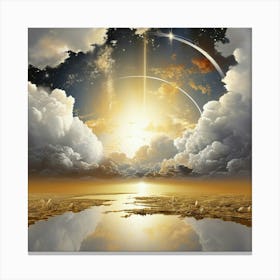 Sky And Clouds 1 Canvas Print