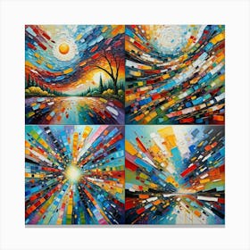 Abstract Painting 50 Canvas Print