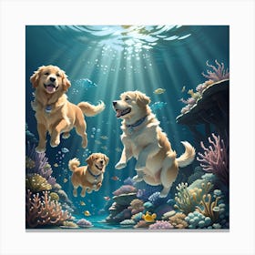 Under The Sea Canvas Print