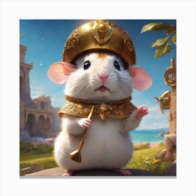 Hamster Guard Canvas Print