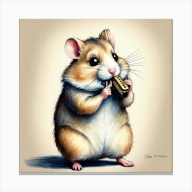 Hamster 55 Canvas Print