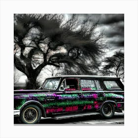 Old Car Canvas Print