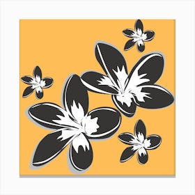 Hawaiian Flowers Canvas Print