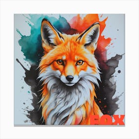 Fox 22 Canvas Print