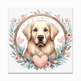 Golden Retriever 1 Canvas Print