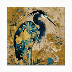 Blue Heron Canvas Print