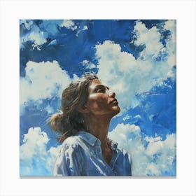 'Blue Sky' Canvas Print