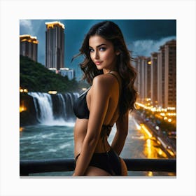 Asian Beautybhi Canvas Print