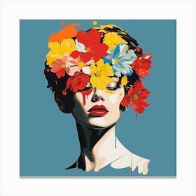 Flower Girl 1 Canvas Print