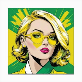 Pop Art Canvas Print