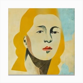 Portrait Of A Woman Canvas Print